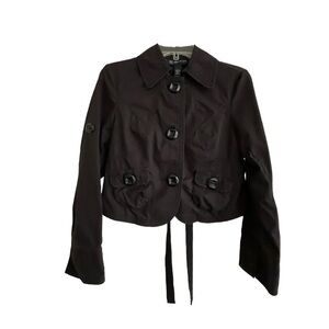 INC, WOMENS, BLACK LIGHTWEIGHT JACKET. SIZE S.